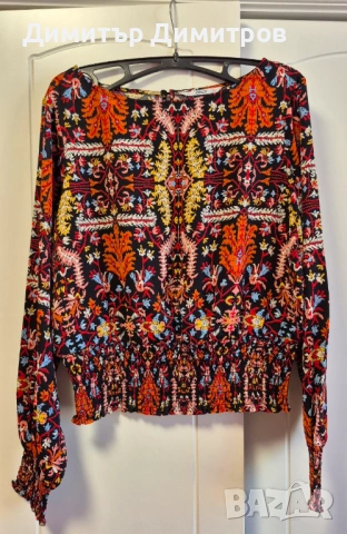 Дамска пролетна блуза , снимка 2 - Блузи с дълъг ръкав и пуловери - 54240183