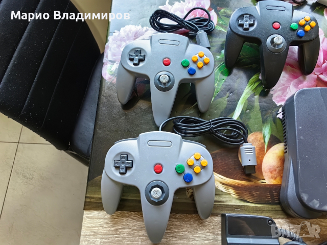 Nintendo 64 пълен комплект с възможно за много игри, снимка 7 - Nintendo конзоли - 44958219