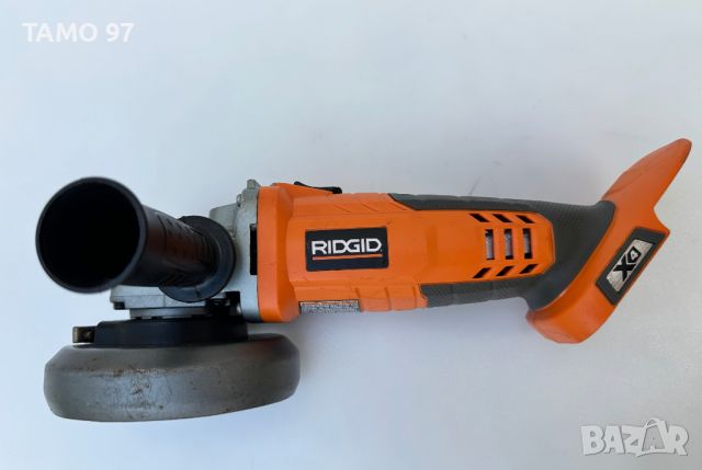 Ridgid R86040 X4 - Акумулаторен ъглошлайф 18V, снимка 2 - Други инструменти - 46161859