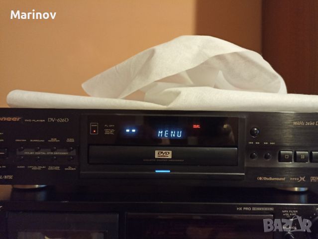 DVD плеар Pioneer DV-626D , снимка 3 - Плейъри, домашно кино, прожектори - 45780536