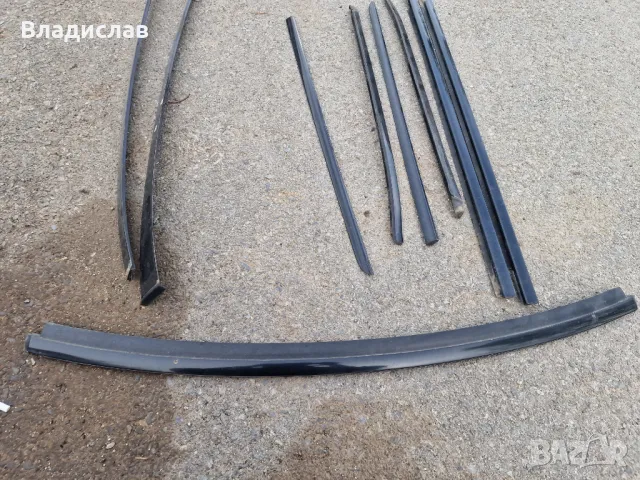 Черни лайстни Mercedes w203 Купе, снимка 3 - Части - 49978030
