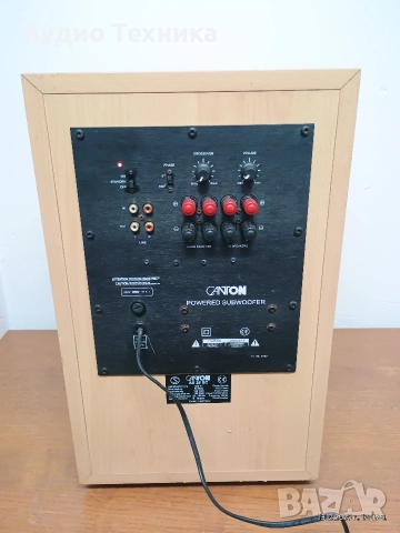 Активен 10 инчов субуфер CANTON AS 25 SC. Страхотен бас! , снимка 16 - Тонколони - 52812234