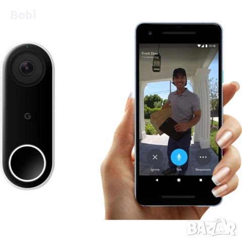 Смарт Видео Звънец Google Nest Hello Doorbell