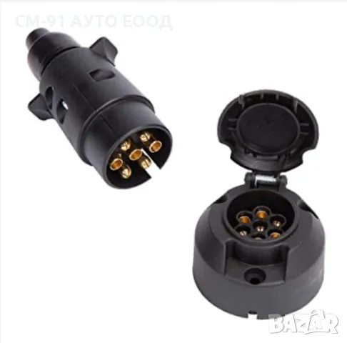 Букса ремарке с 7 пина PVC