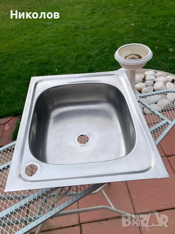 Кухненска мивка алпака 50х41.5 см, снимка 2 - Мивки - 52551542