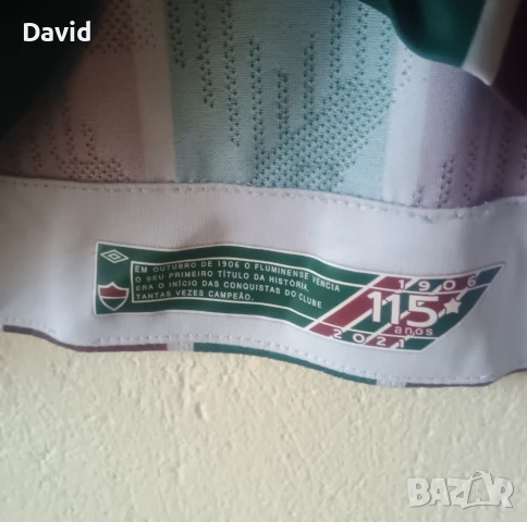 Оригинална фланелка на Флуминензе 21/22, снимка 6 - Футбол - 51422432