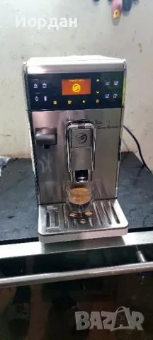 Кафемашина Saeco GranBaristo Italy с тъч скрийн и БГ Меню. Обслужена!