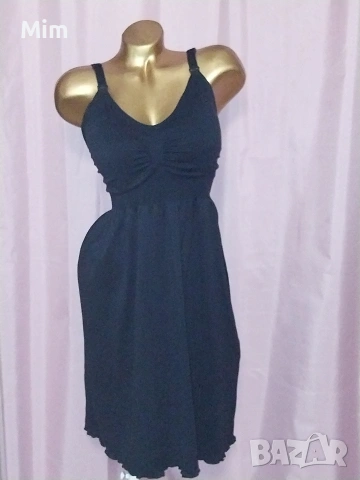 ilove SIA L Черна безшевна рокля , снимка 2 - Рокли - 53577893