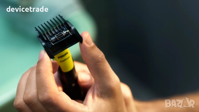 Хибридна самобръсначка, тример за брада и косми по тялото Philips OneBlade 360 QP4631/65, снимка 6 - Тримери - 53192410