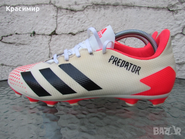 Мъжки футболни обувки Аdidas Predator 20.4 FxG, снимка 4 - Футбол - 51883591
