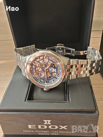 Edox Delfin Mecano, снимка 3 - Мъжки - 53437104