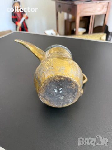 Традиционен арабски / османски кафеник / ибрик. №7858, снимка 7 - Антикварни и старинни предмети - 53452329