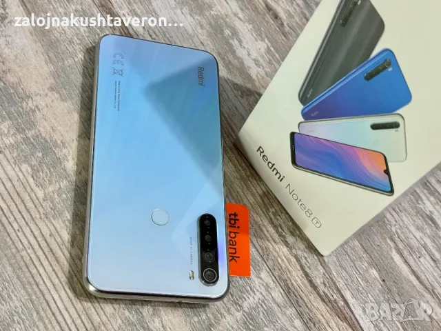 Xiaomi Redmi Note 8T 128 GB 4+2 GB Ram Dual Sim Blue Отличен, снимка 1 - Xiaomi - 49146882