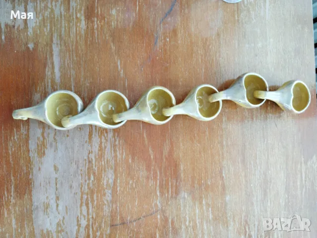 Чаши павурчета за ракия винтидж, снимка 7 - Чаши - 50280429