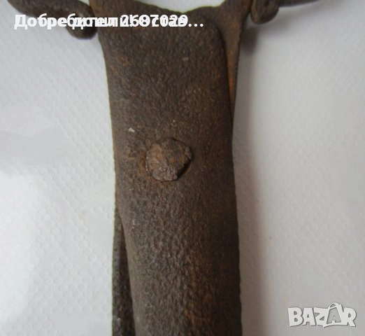 Стари ножици, ковано желязо - голяма кована ножица - 3 бр. различни, снимка 17 - Антикварни и старинни предмети - 28975048