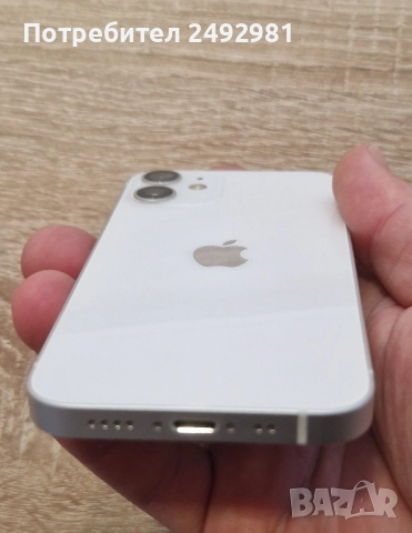 Iphone 12 mini 64gb бял. Като НОВ! Батерия 100%. , снимка 4 - Apple iPhone - 52563965