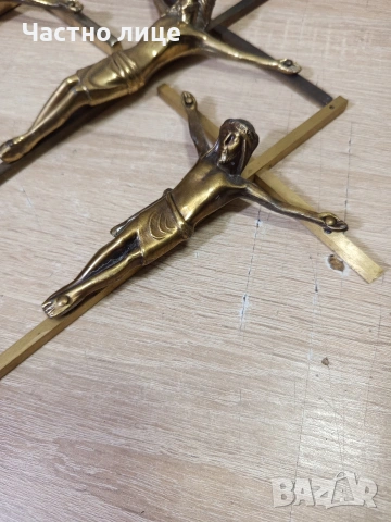 Кръст за стена (разпятие), снимка 7 - Антикварни и старинни предмети - 54183689