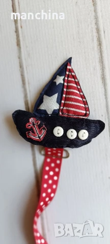 Клипс за биберон "Море", снимка 2 - Прибори, съдове, шишета и биберони - 50991012