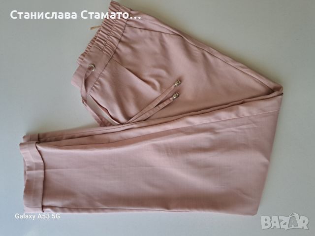 Дамски розов панталон, снимка 3 - Панталони - 45307929