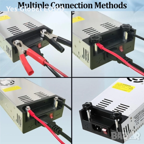 Захранване 12V 40A 480W трансформатор AC към DC 220V→12V, снимка 2 - Друга електроника - 52414000