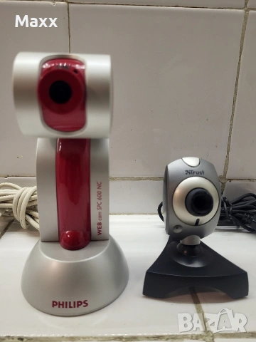 Продавам камера Philips WEB cam SPC 600 NC и Trust за лаптоп