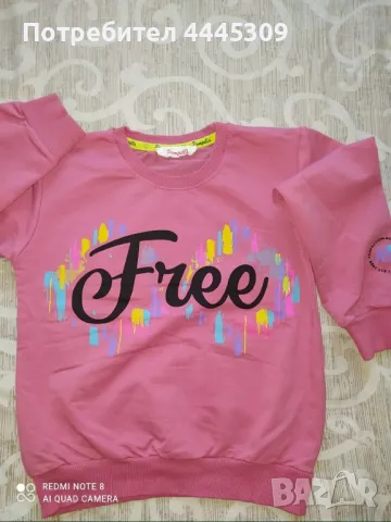 Страхотни блузки дълъг ръкав 7 г, снимка 8 - Детски Блузи и туники - 49963082