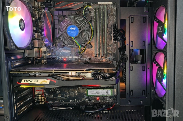 Продавам Геймърски компютър i7-6700/GTX 1660 Super/32GB DDR4/512GB NVMe/1TB HDD/500W НОВО захранване, снимка 7 - Геймърски - 54122468