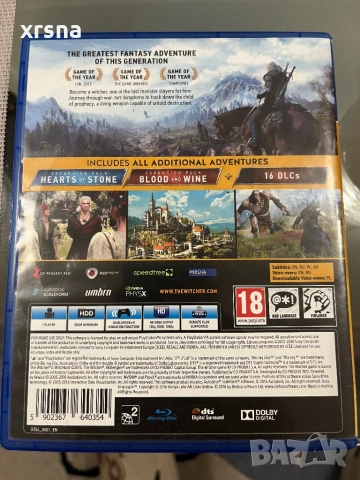 The witcher ps4 , снимка 2 - Игри за PlayStation - 53785754