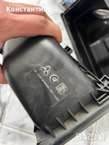 Маркучи на въздуха + дебитомер (MAF) – Mitsubishi Colt 1.5 DI-D 95 к.с., снимка 6 - Части - 53430843