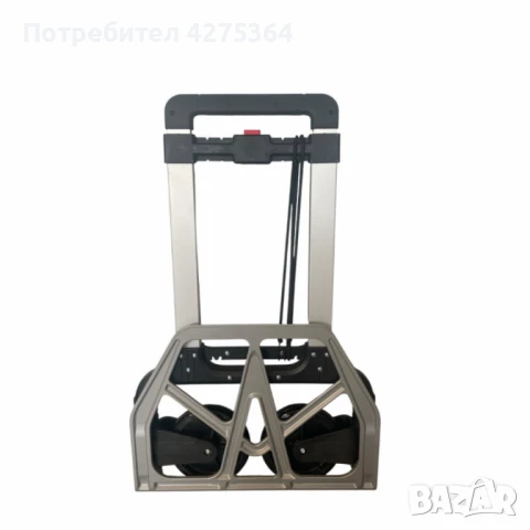 Многофункционална сгъваема количка – Вашият верен помощник при пазаруване и пренасяне, снимка 4 - Други стоки за дома - 50794138