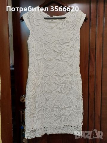 Нова дамска рокля от плетена дантела Амису., снимка 1 - Рокли - 45427373