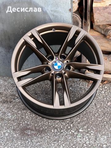 Джанти за БМВ BMW Style 373 Gold 19 “ цола 5х120 чисто нови Спорт Пакет E90 F10 F30 X3, снимка 4 - Гуми и джанти - 46147337