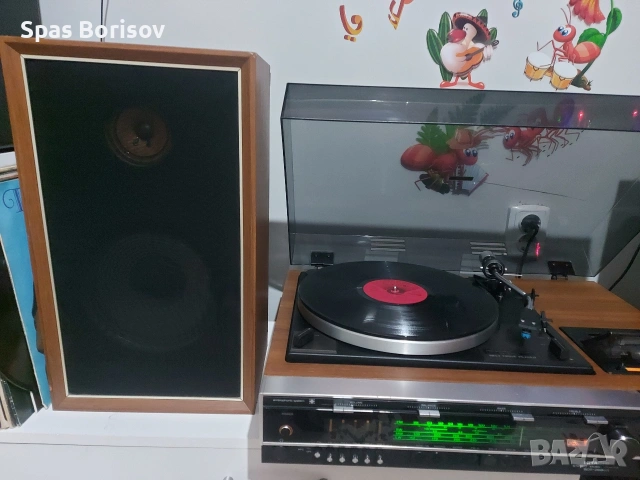 хитачи грамофон касети радио , снимка 3 - Радиокасетофони, транзистори - 53114812