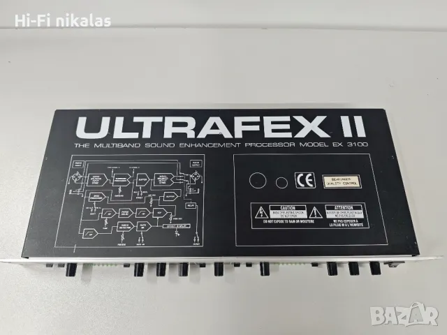 звуков подобрител аудио процесор  BEHRINGER ULTRAFEX II EX 3100, снимка 6 - Ресийвъри, усилватели, смесителни пултове - 48401731