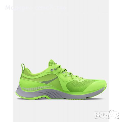 Дамски маратонки under armour hovr omnia lime, снимка 2 - Маратонки - 46609079