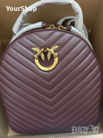 Раница PINKO чисто нова в цвят бордо, снимка 2 - Раници - 54061318