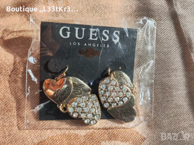 обеци LOS ANGELES GUESS, снимка 3 - Обеци - 46849430