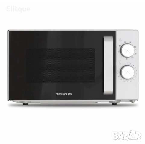 Микровълнова с грил Taurus Elegance Grill – равномерно затопляне и златиста коричка за всяко ястие, снимка 4 - Микровълнови - 53471803