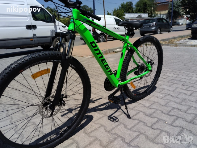 BG Алуминиев велосипед 29" ROWAN зелен, снимка 7 - Велосипеди - 54261529