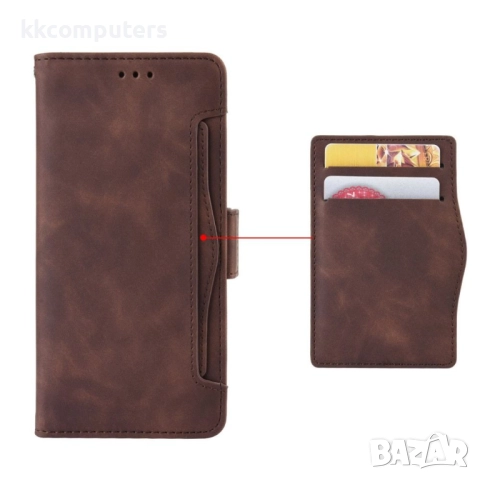 HMD Fusion 5G Magnetic Wallet Кожен Калъф и Протектор, снимка 8 - Калъфи, кейсове - 52726074