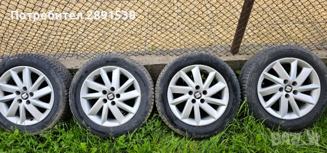 Лети джанти 5х100 15 със летни гуми 