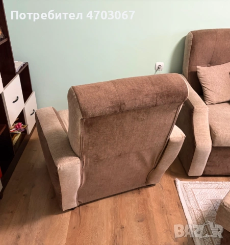 Холова гарнитура, снимка 5 - Дивани и мека мебел - 53482409