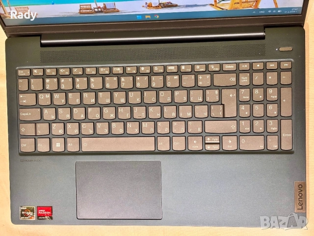Lenovo IdeaPad 5, 15”, AMD Ryzen 5/5500U, RAM: 16 GB, SSD: 512 GB, снимка 4 - Лаптопи за дома - 53619788