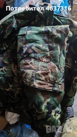 камуфлажен комплект шуба и клин с подплата, снимка 2 - Екипировка - 53994396