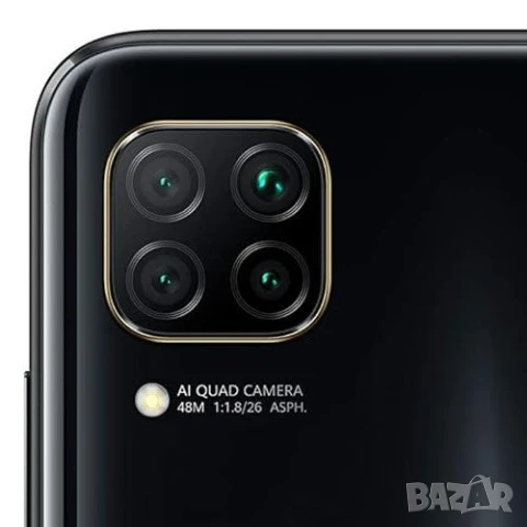 Huawei P40 Lite, Dual SIM, 128GB, 6GB RAM, 4G, Midnight Black, снимка 2 - Huawei - 51003752