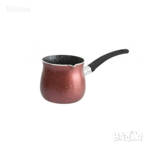 Джезве Rosberg R51305G10, 0.640л., Незал. покр.,Алуминий, Бордо-мраморно, снимка 2 - Други - 52889062