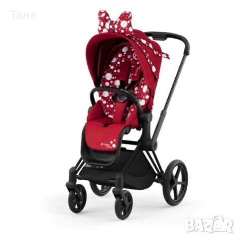 Cybex Priam 4 Petticoat Red Jeremy Scott Minnie Mouse, снимка 4 - Детски колички - 45959746