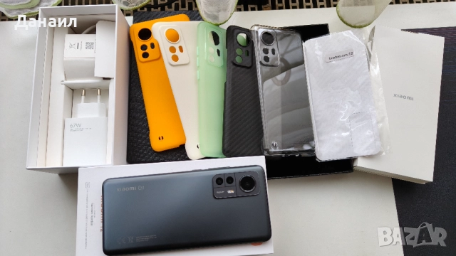 Телефон Xiaomi 12, 8GB/256GB Gray - отличен, снимка 7 - Xiaomi - 51921853