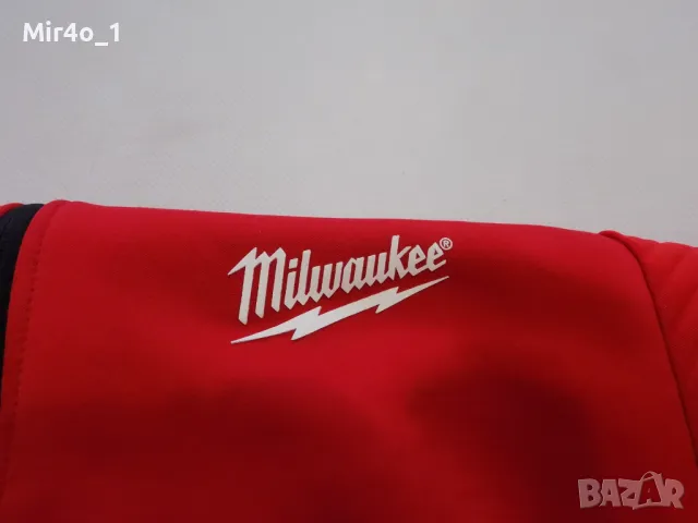 работно горнище milwaukee яке горница суитчър елек полар фанела блуза мъжко оригинално XL, снимка 3 - Спортни дрехи, екипи - 48970542