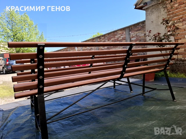 Продавам метални градински пейки, снимка 12 - Градински мебели, декорация  - 54247588